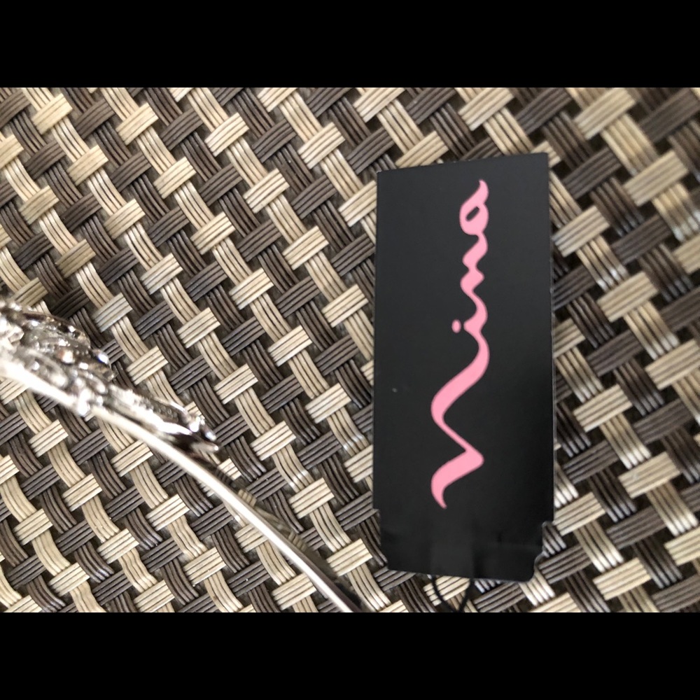 Mima Silver Rhinestone Tiara - Picture 5 of 8